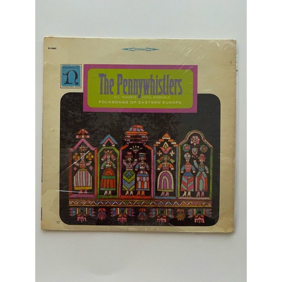 The Pennywhistlers Women's Ensemble Folksongs Easter Europe LP Nonesuch VG MONO - Picture 1 of 7